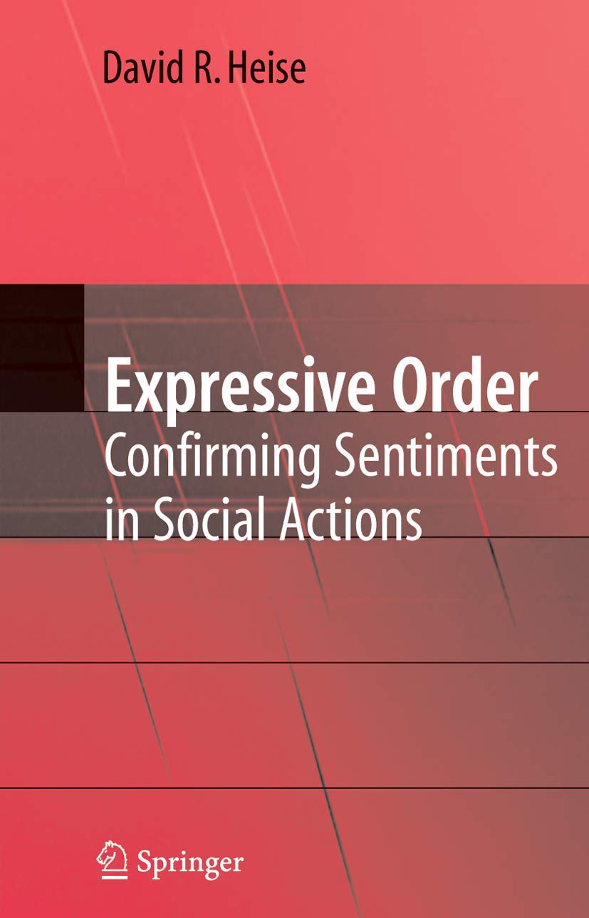Expressive Order: Confirming Sentiments in Social Actions Review