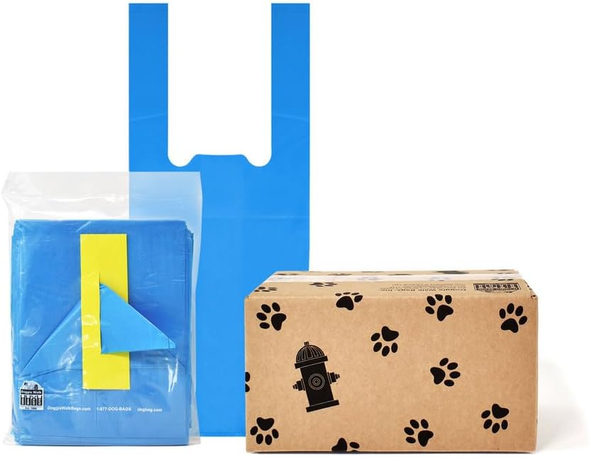700 Extra Large Strong Doggy Waste Bags with Easy Tie-Handles