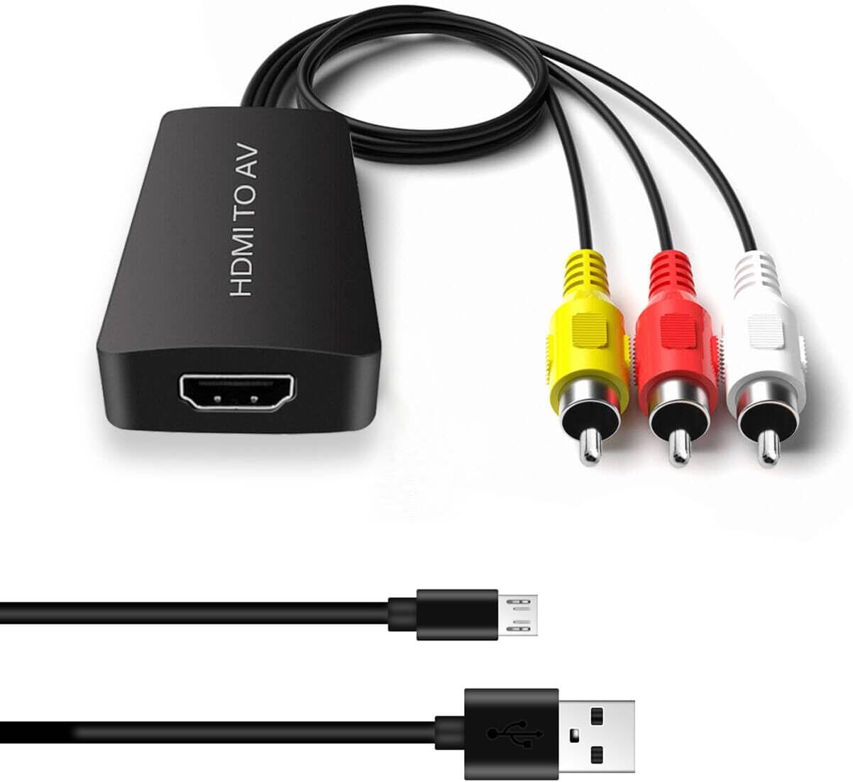 Dingsun HDMI to RCA Converter: Connect Any Device to Older TVs