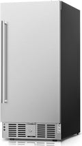 15 Inch Under Counter Beverage Refrigerator - Compact 126 Can Cooler