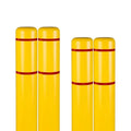 BollardGard 7ft x 52ft Bollard Cover Pack - High-Visibility Safety