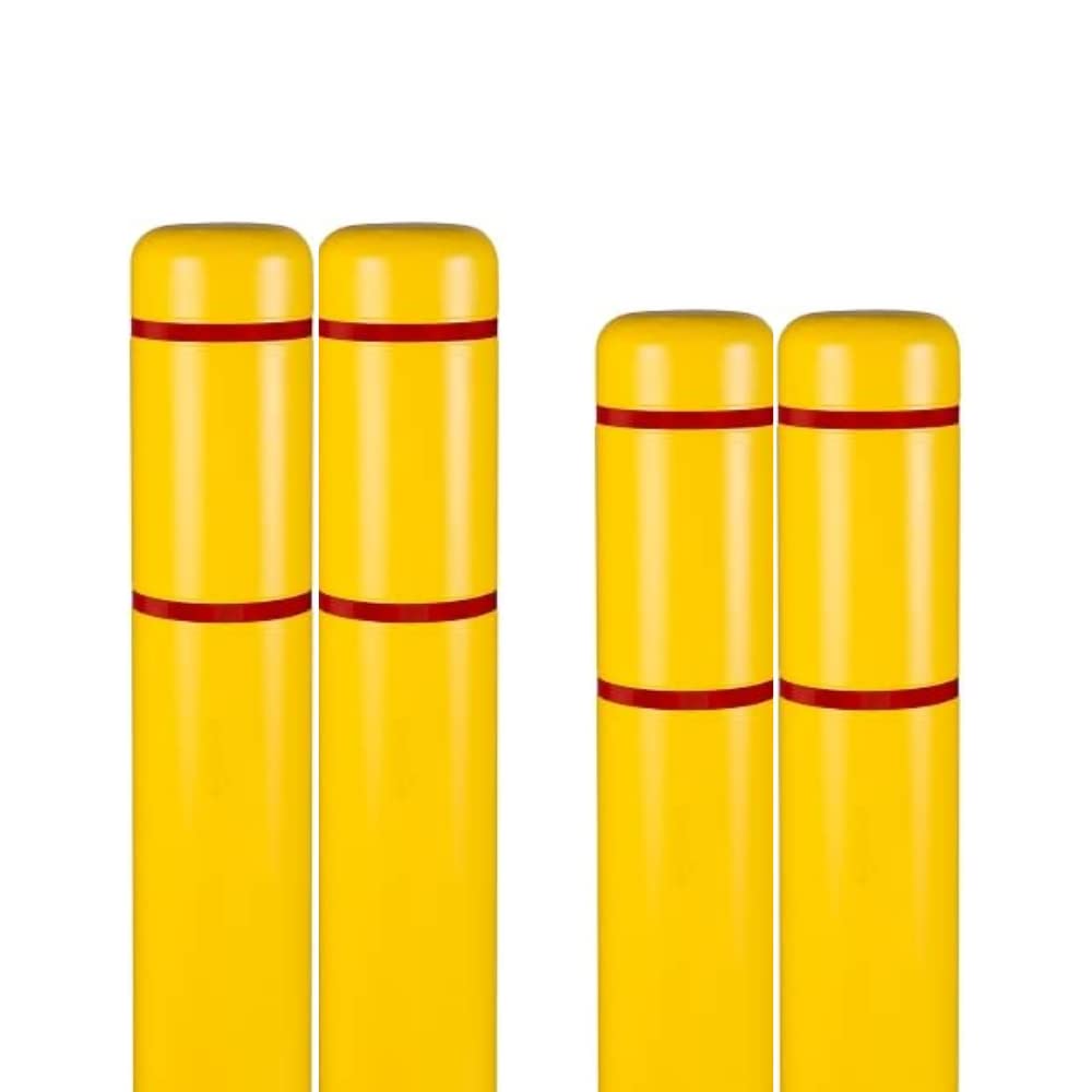 BollardGard 7in x 52in Bollard Cover Packs for Safety
