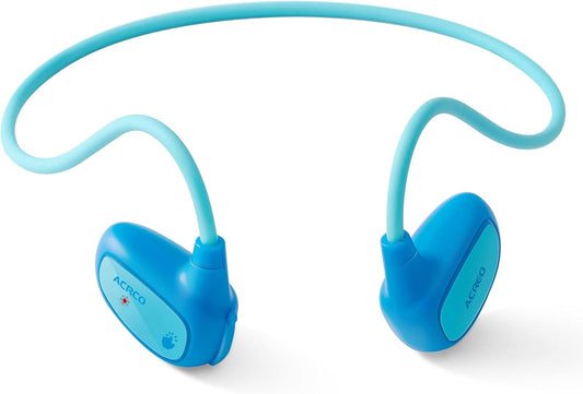 Safe & Portable Kids Bluetooth Headphones - ACREO Navy Blue