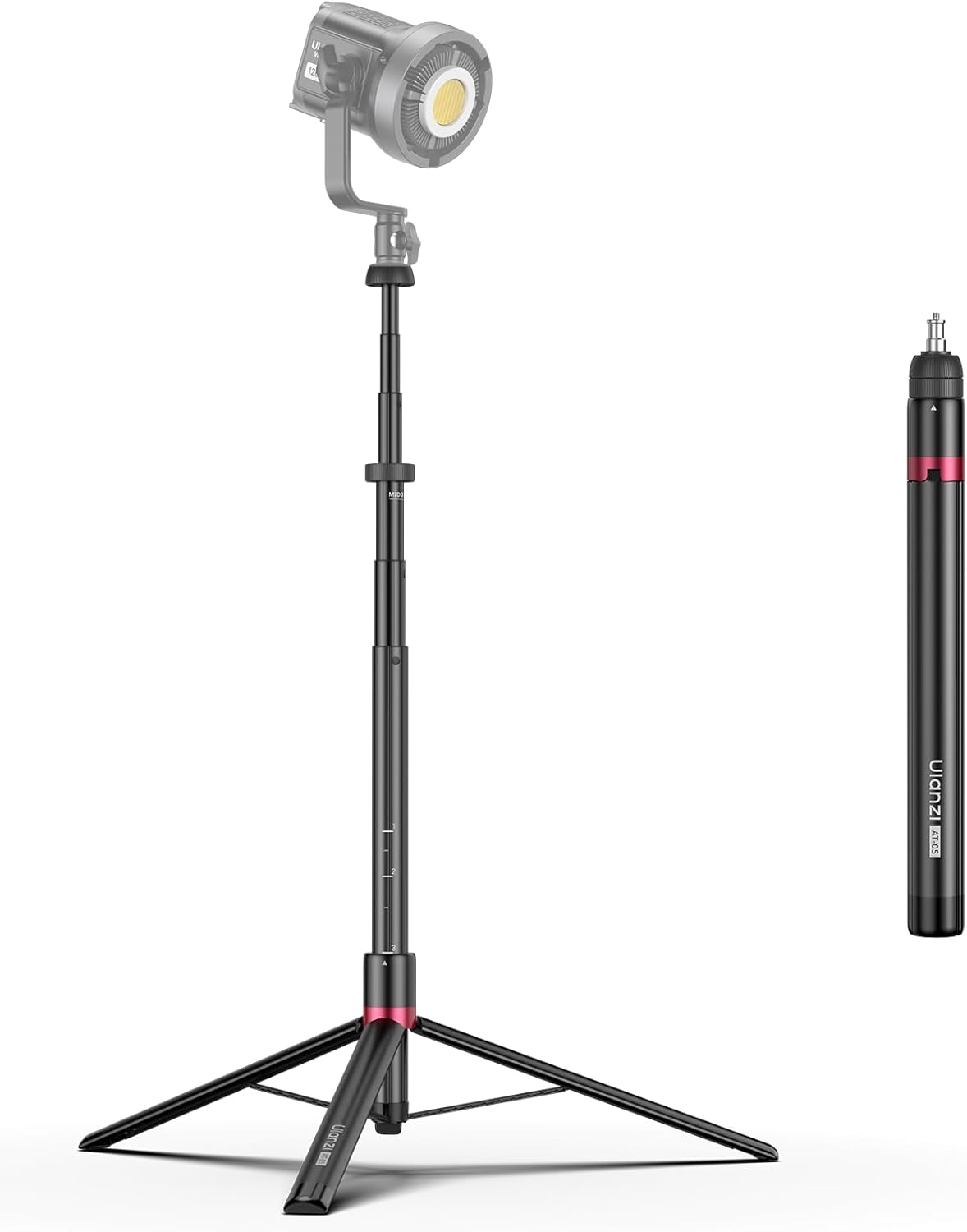 ULANZI AT-05 Heavy Duty Foldable Light Stand for Cameras