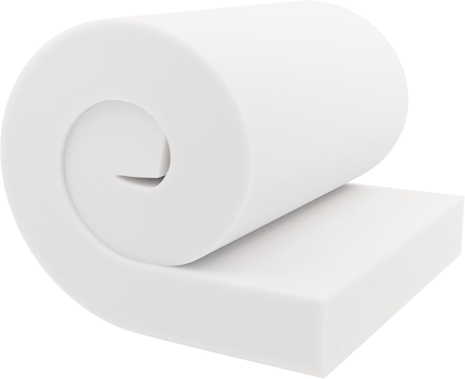 GoTo Foam Upholstery Cushion 6in Height 24in Width 72in Length