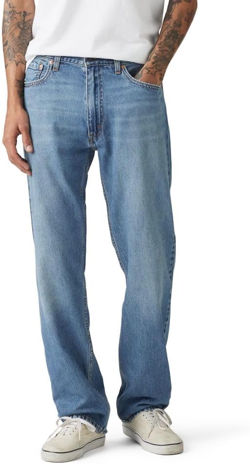 Levi's Men's 555 Relaxed Straight Fit Jean for Comfort and Style