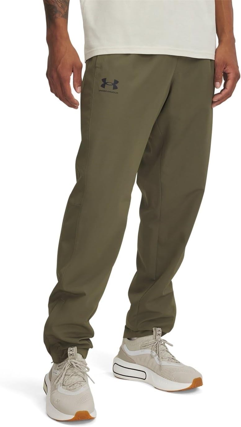 Under Armour Mens Rival Woven Windbreaker Pants for Comfort