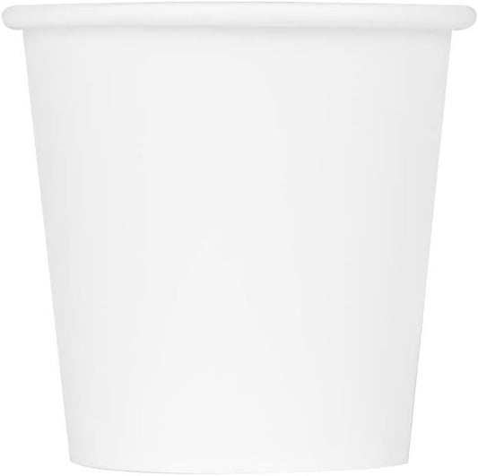 Karat 4oz Paper Espresso Coffee Cups for Hot and Cold Drinks