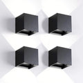 LED Outdoor Sconces 20W 4 Pack - Modern Up and Down Wall Lights