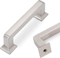 3 Inch Brushed Satin Nickel Cabinet Handles Pack - Durable Kitchen