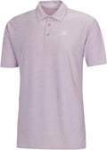 Dry Fit Short-Sleeve Polo for Men - Breathable Athletic Collared Tee