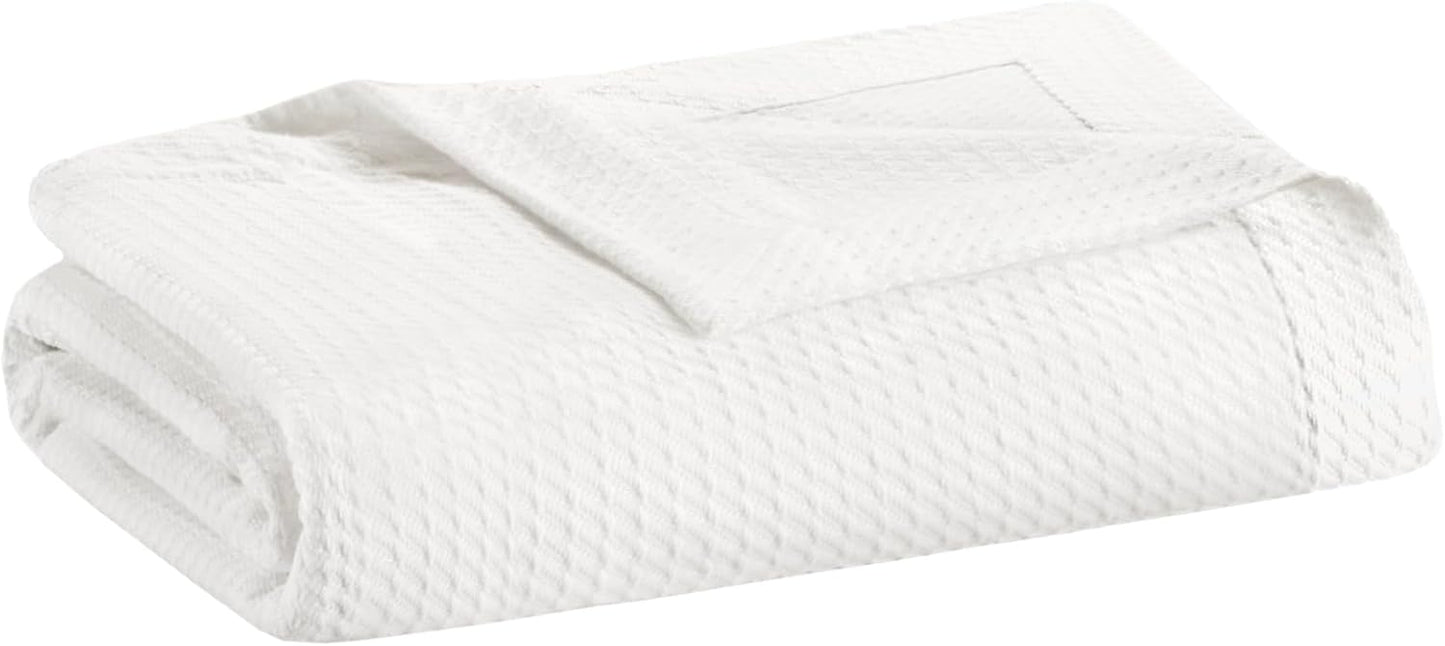Madison Park Egyptian Cotton Luxury Blanket for Cozy Comfort