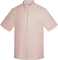 Men's Silk Hawaiian Short Sleeve Button Down Shirt - Lightweight