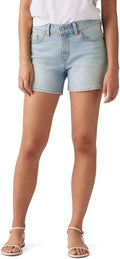 Levi's Women's A-line Shorts - Mid Rise Slim Fit Denim
