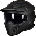 Open Face Motorcycle 3/4 Half Helmet 726X - Lightweight Protection