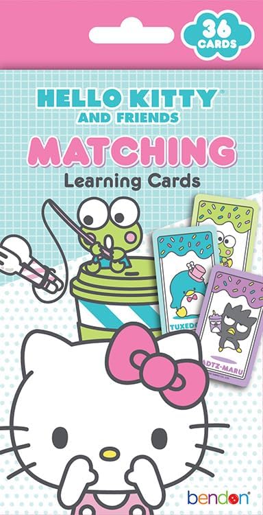 Hello Kitty Match Game: 36 Learning Cards by Bendon