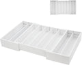 MinBoo Bamboo Drawer Organizer - Expandable K Cup & Pod Storage