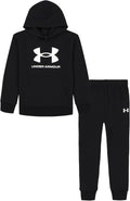 Under Armour boys Hoodie Set - Lightweight, Relaxed Zip Up Clothing