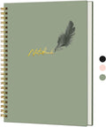 Journaling Notebooks Spiral A5 Hardcover Notebook - Durable, Smooth