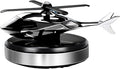 Car Air Freshener Helicopter Solar Rotating Aromatherapy - Sleek Solar