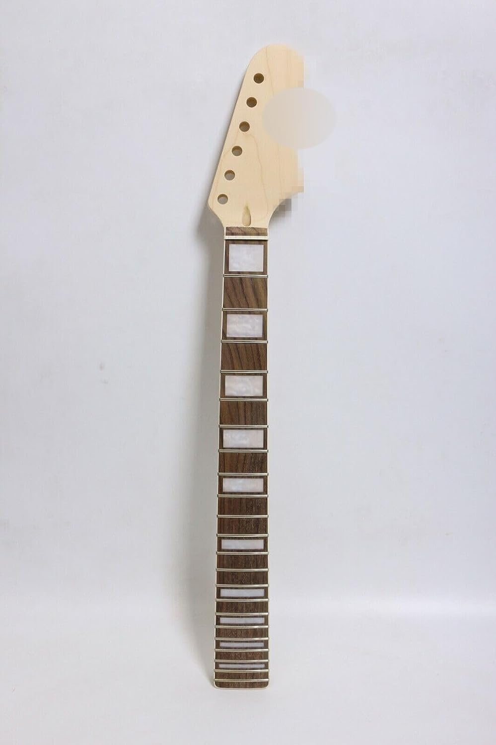 Maple Guitar Neck with Rosewood Fretboard and Big Head Inlay