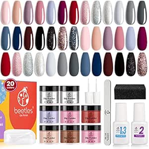 Beetles 27Pcs Dip Powder Nail Kit for Stunning Nail Art