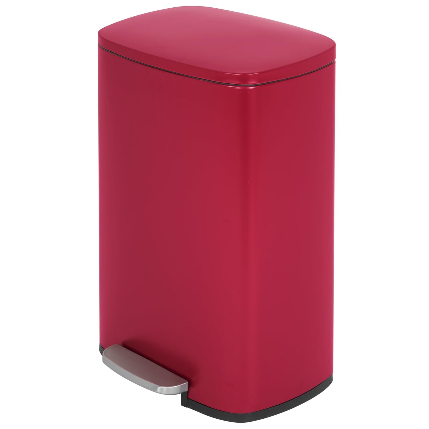 PayLessHere Stainless Steel Trash Can with Lid - 13 Gallon Capacity