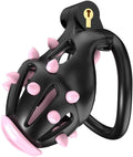 Male Chastity Cages Small Micro Penis Device - Silicone Massage