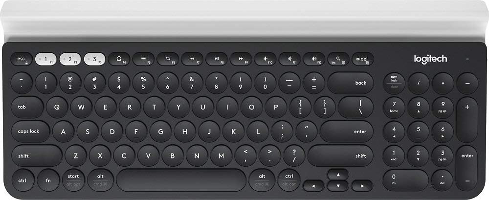 Logitech K780 Multi-Device Wireless Keyboard for Easy Typing