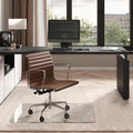 Vitrazza Glass Office Chair Mat for Carpet and Hardwood Floors