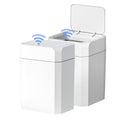 3.5 Gallon Motion Sensor Trash Can 2-Pack - Slim Touch-Free Bin