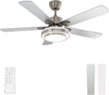 Ceiling Fan with Lights Remote Control, 52 in - Quiet LED Comfort