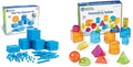 Learning Resources Base Ten Class Set & View-Thru Geometric Solids