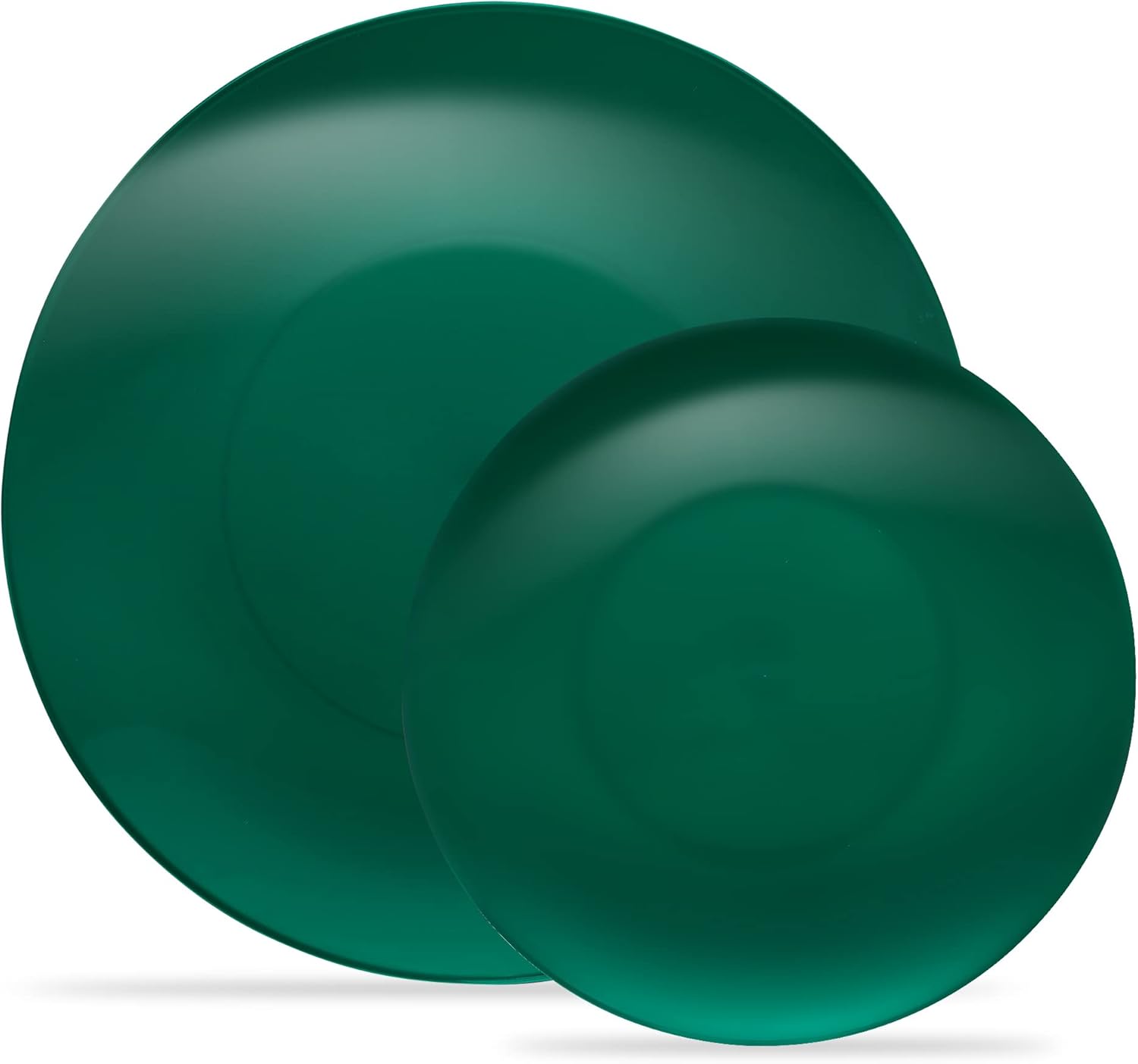 Plasticpro 128 Piece Combo Plates Christmas Set for Elegant Parties