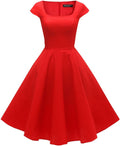 PUKAVT Women's Elegant Cocktail Dress with Pockets for Any Event