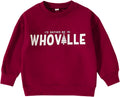Pink Santa Sweatshirt - Cozy Christmas Toddler Top