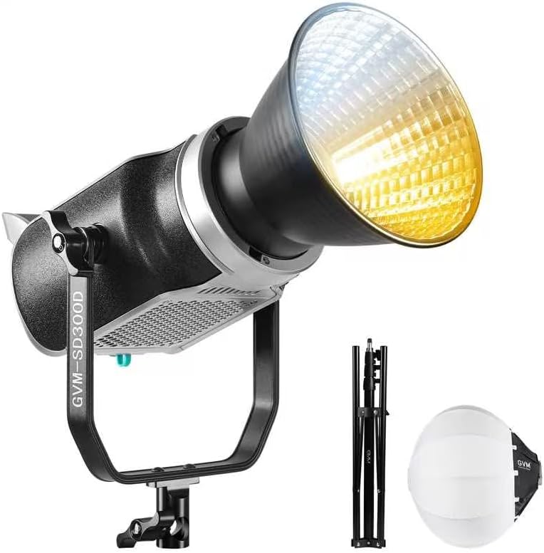 GVM 300W COB LED Video Light Kit for Professional Photography