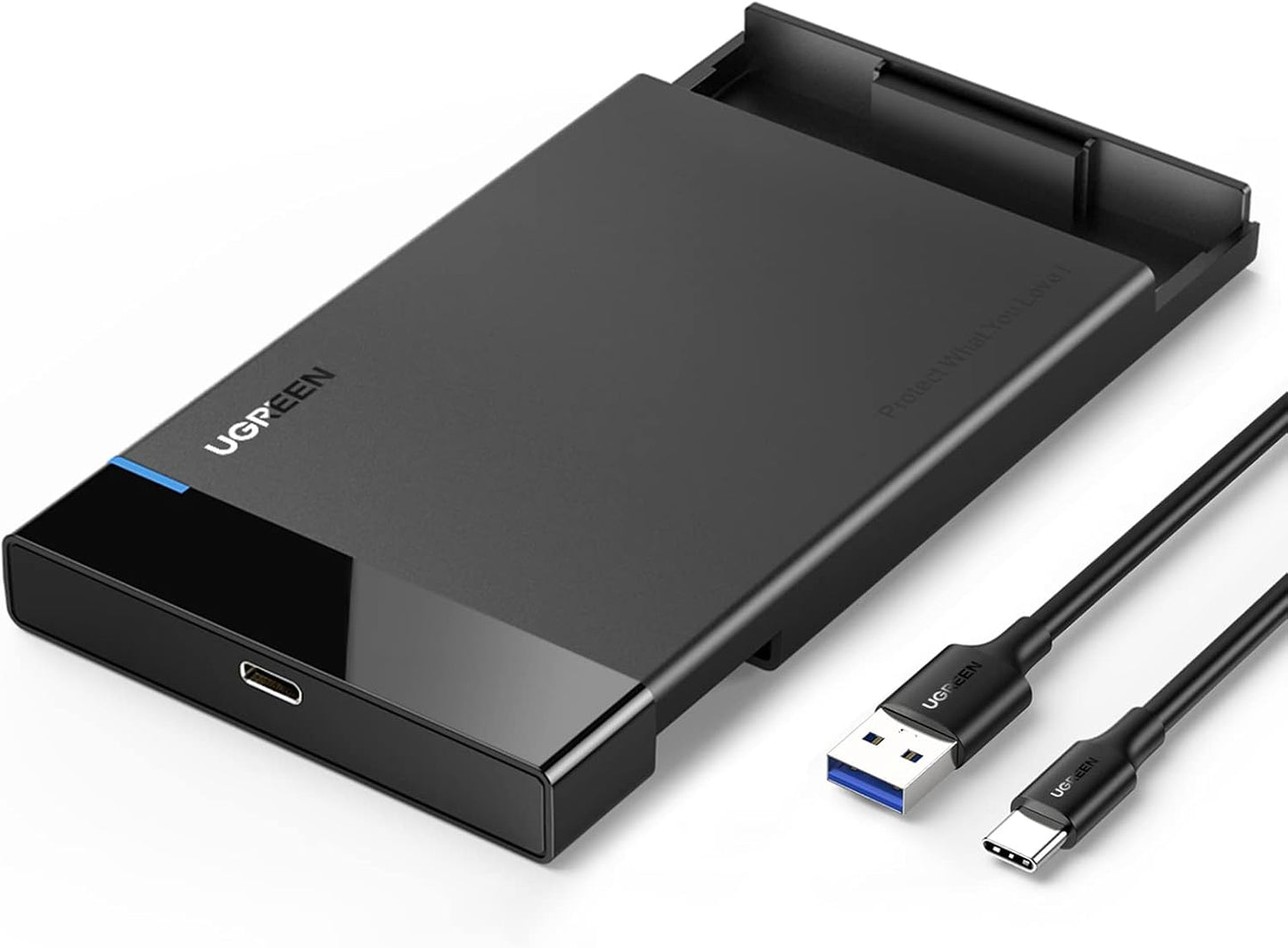 Fast SSD/HDD Storage: UGREEN USB-C 2.5 HDD Enclosure