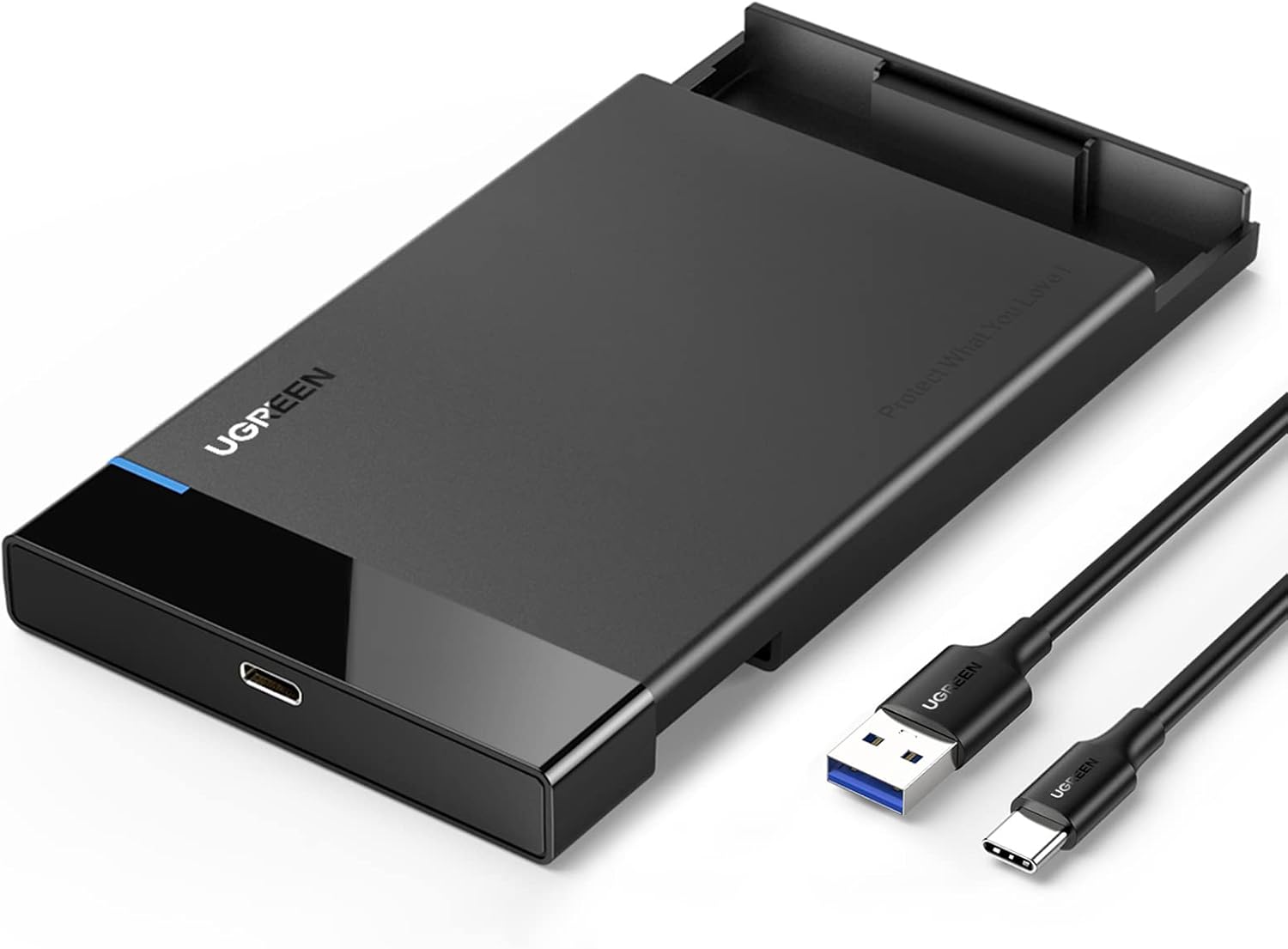 Fast SSD/HDD Storage: UGREEN USB-C 2.5 HDD Enclosure
