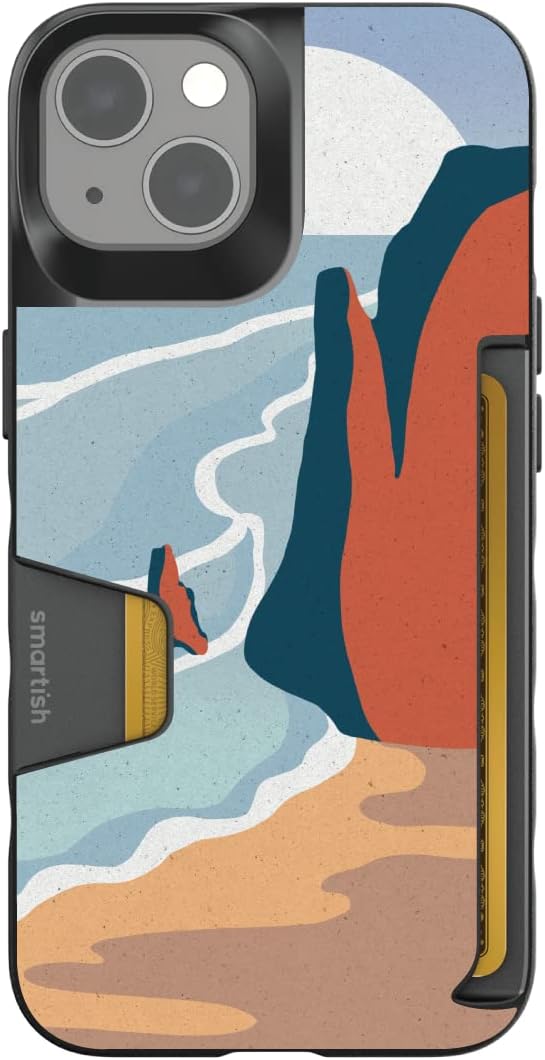 Smartish Shore iPhone 13 Wallet Case - Slim Protective Design