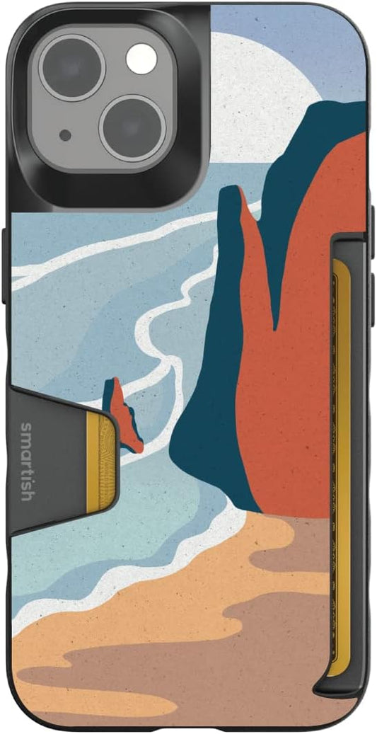 Smartish Shore iPhone 13 Wallet Case - Slim Protective Design