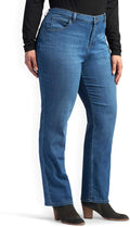 Relaxed Fit Straight-Leg Jean for Women - Stretch Waistband