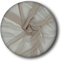 New Star Fabrics Chiffon Fabric 60in Wide, 10 Yards - Sheer Champagne