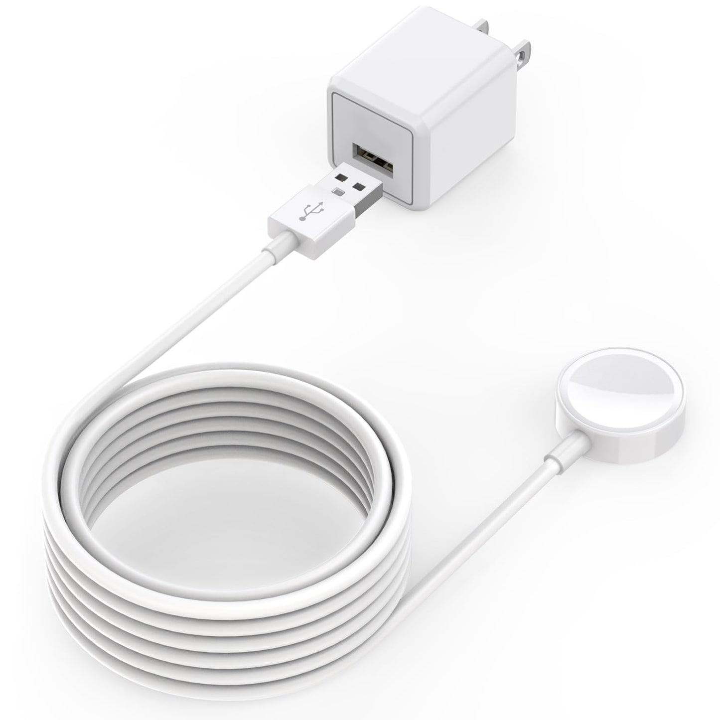 Fast Charge Apple Watch & iPhone with 6.6FT Cable