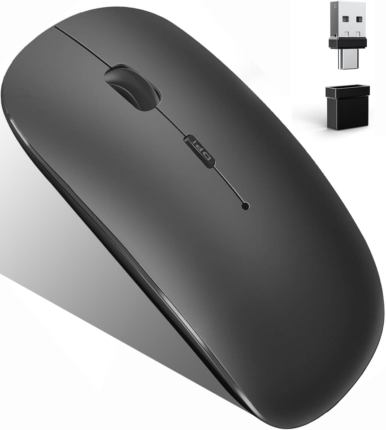 Silent Rechargeable Bluetooth Mouse for MacBooks