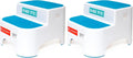 Dual Height Uppy2 Step Stool for Kids - Stable Boost for Sinks