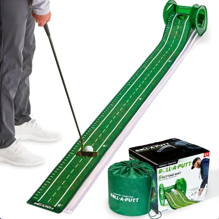 Perfect Practice Golf Putting Mat - Indoor & Outdoor Training Aid