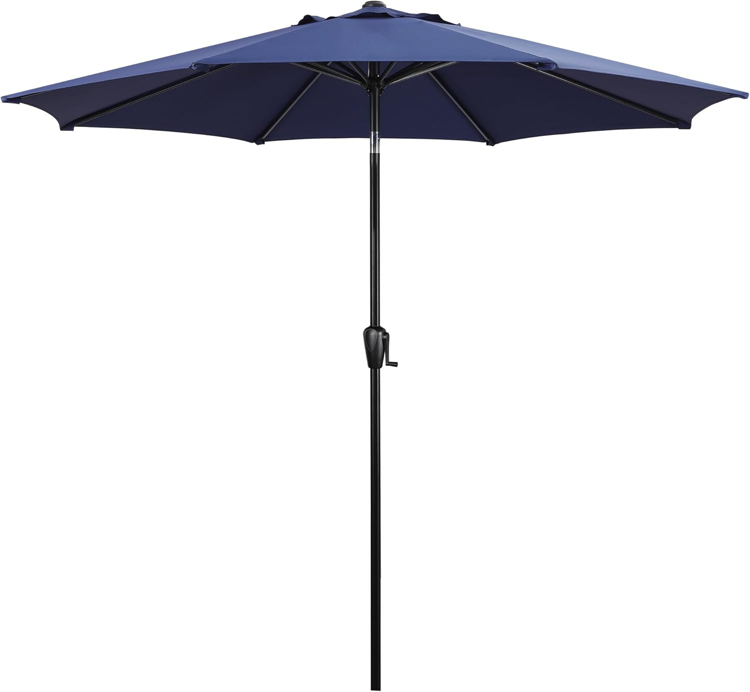 Sun-Ray 9ft Round Patio Umbrella with Tilt and Crank System
