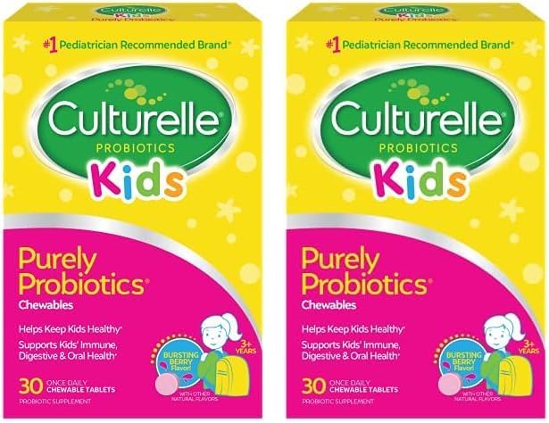 Culturelle Kids Chewable Probiotic for Digestive Health