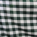 1 in Checkered Gingham PolyPoplin Fabric by the Yard - 60 (Style W98V)